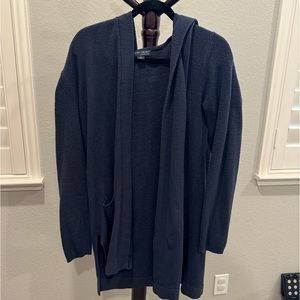 Barefoot Dreams hooded cardigan